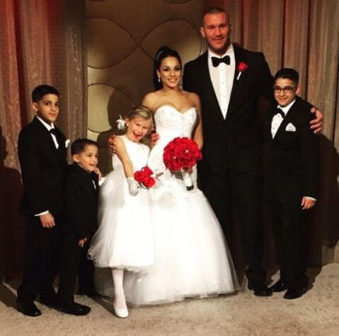 Alanna Marie Orton, in her father, Randy Orton's wedding.